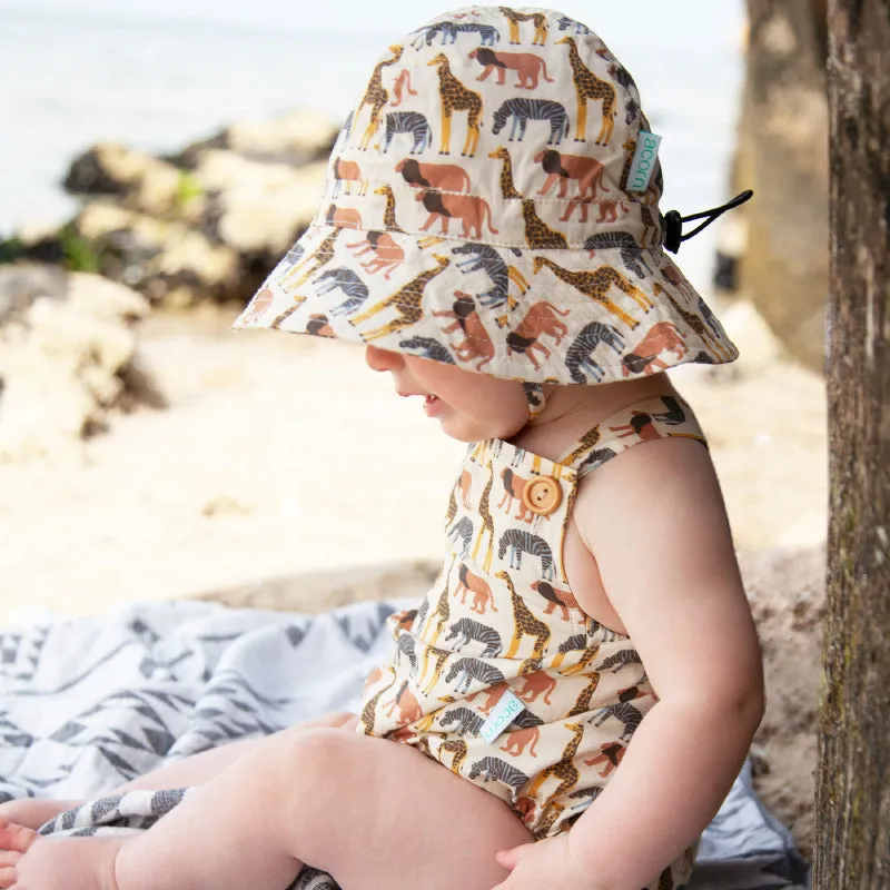 Acorn Romper - Safari