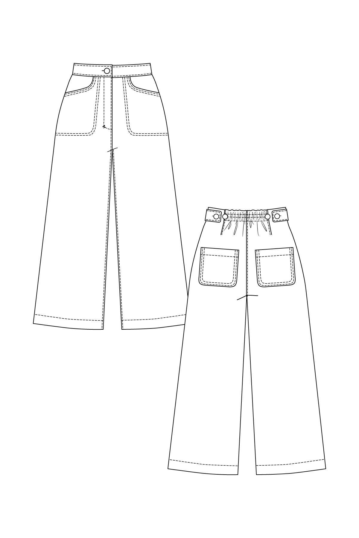 Aina Culottes - Named Clothing - Sewing Pattern