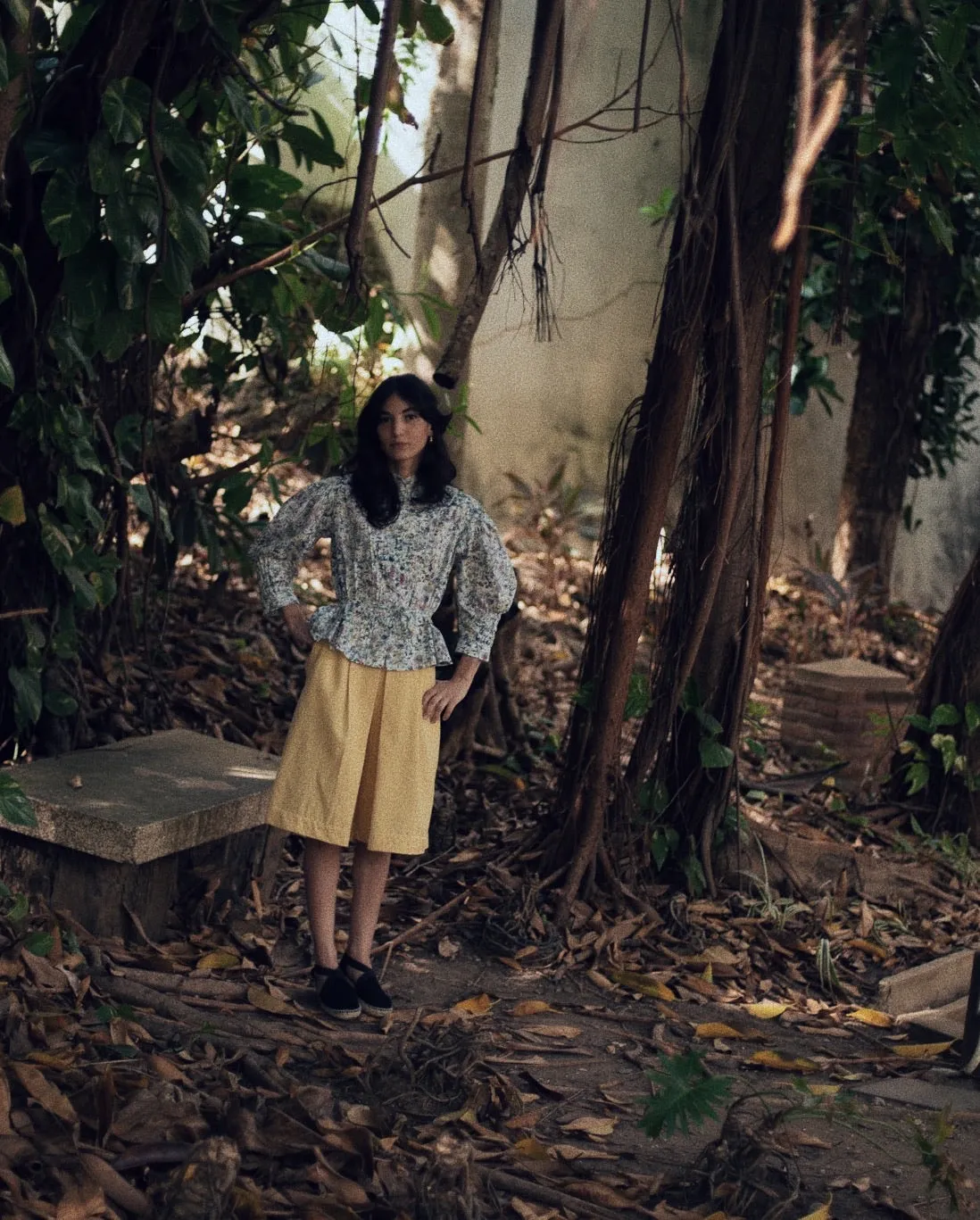 Alexandra blouse in wildflowers Liberty fabric