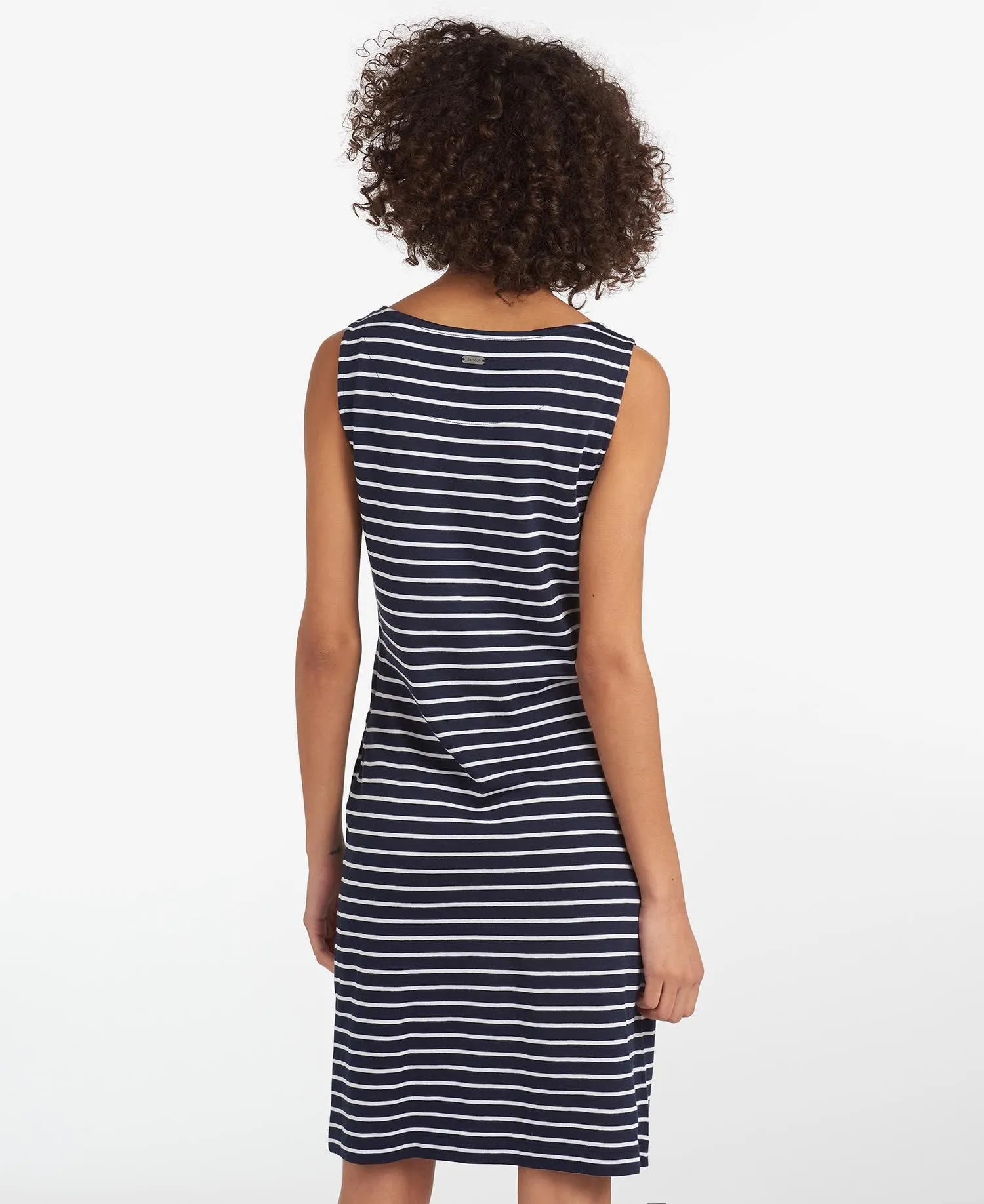 Barbour Women&#x27;s Dalmore Striped Dress Navy/White | Buy Barbour Women&#x27;s Dalmore Striped Dress Navy/White here | Outnorth