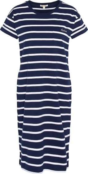 Barbour Women&#x27;s Otterburn Dress Navy/White | Buy Barbour Women&#x27;s Otterburn Dress Navy/White here | Outnorth