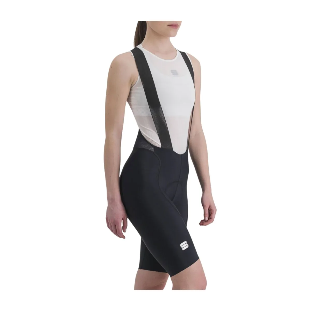 Bibshort Sportful Classic Black Orange Women