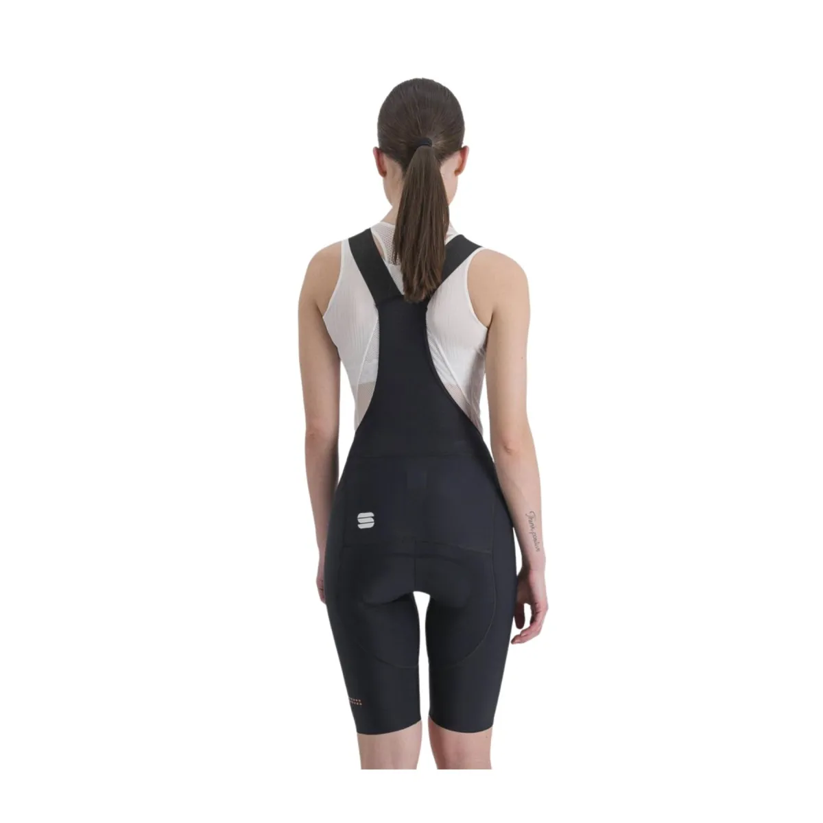 Bibshort Sportful Classic Black Orange Women