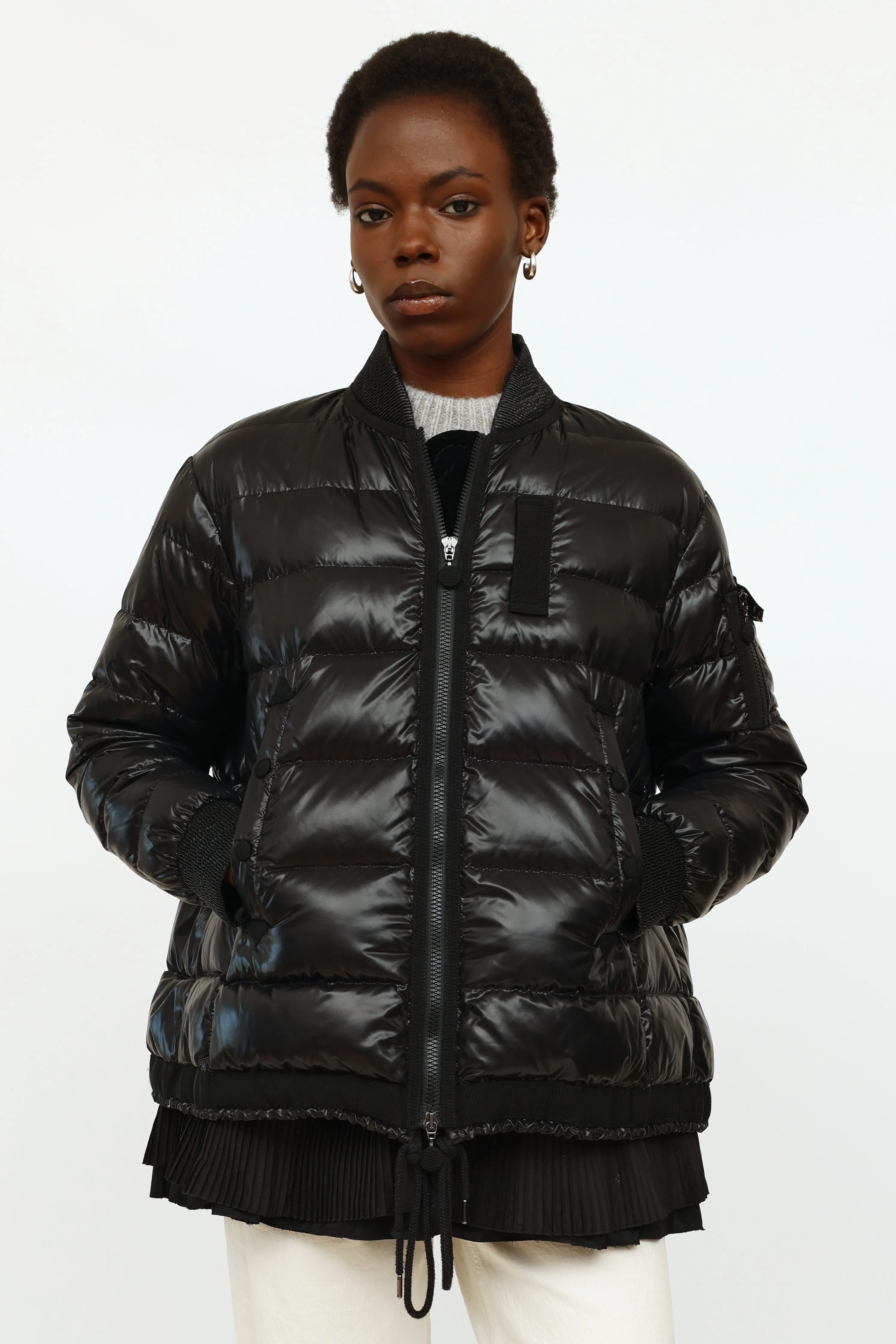 Black Lucy Puffer Coat