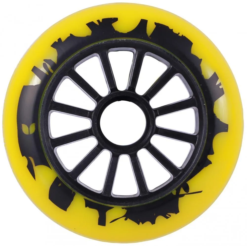 Blazer Pro Splatter Scooter Wheel 100MM, Yellow/Black