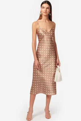 Cami NYC - Myla Dress - Macadamia Dot