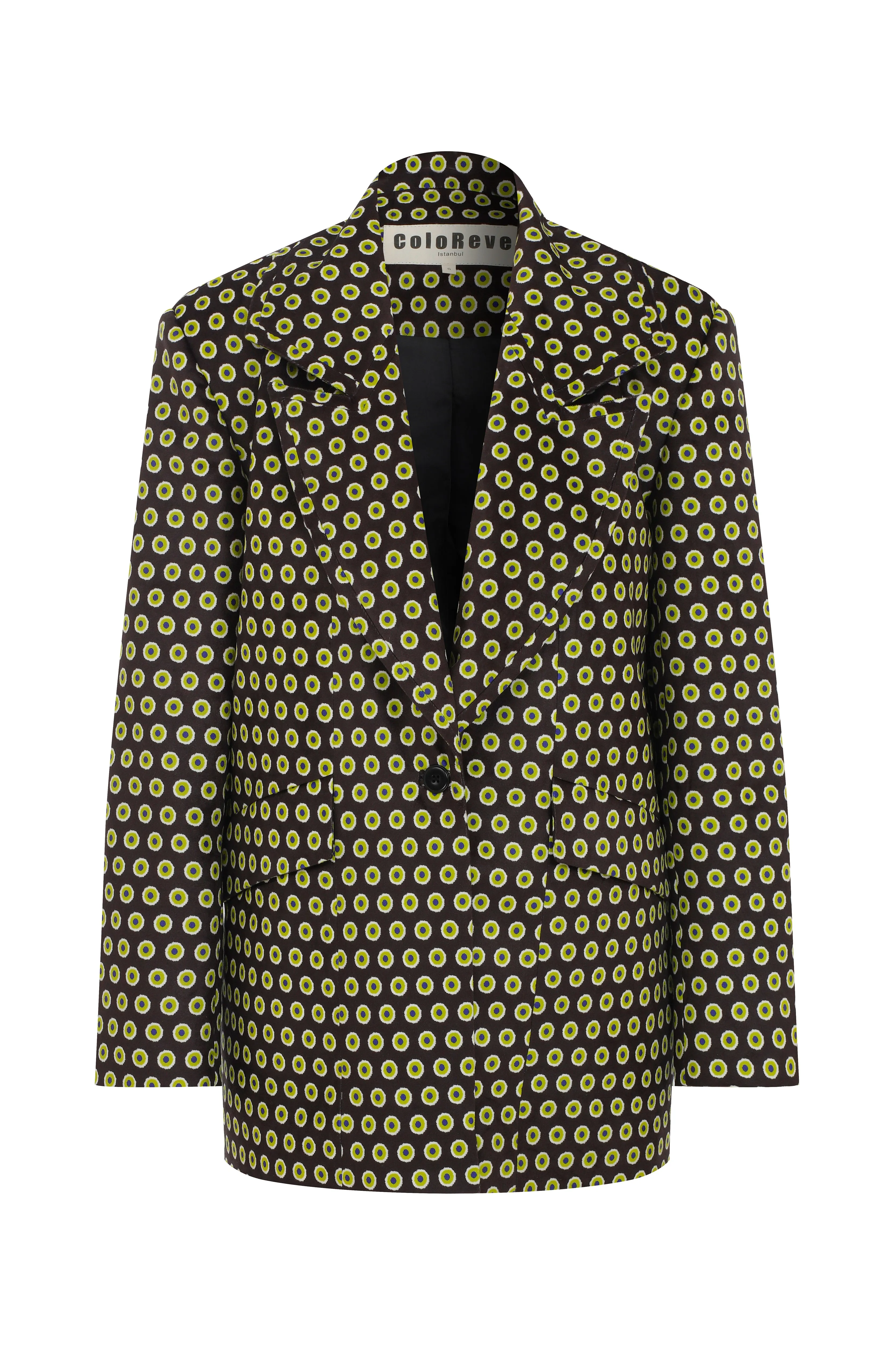 Dot Blazer Black