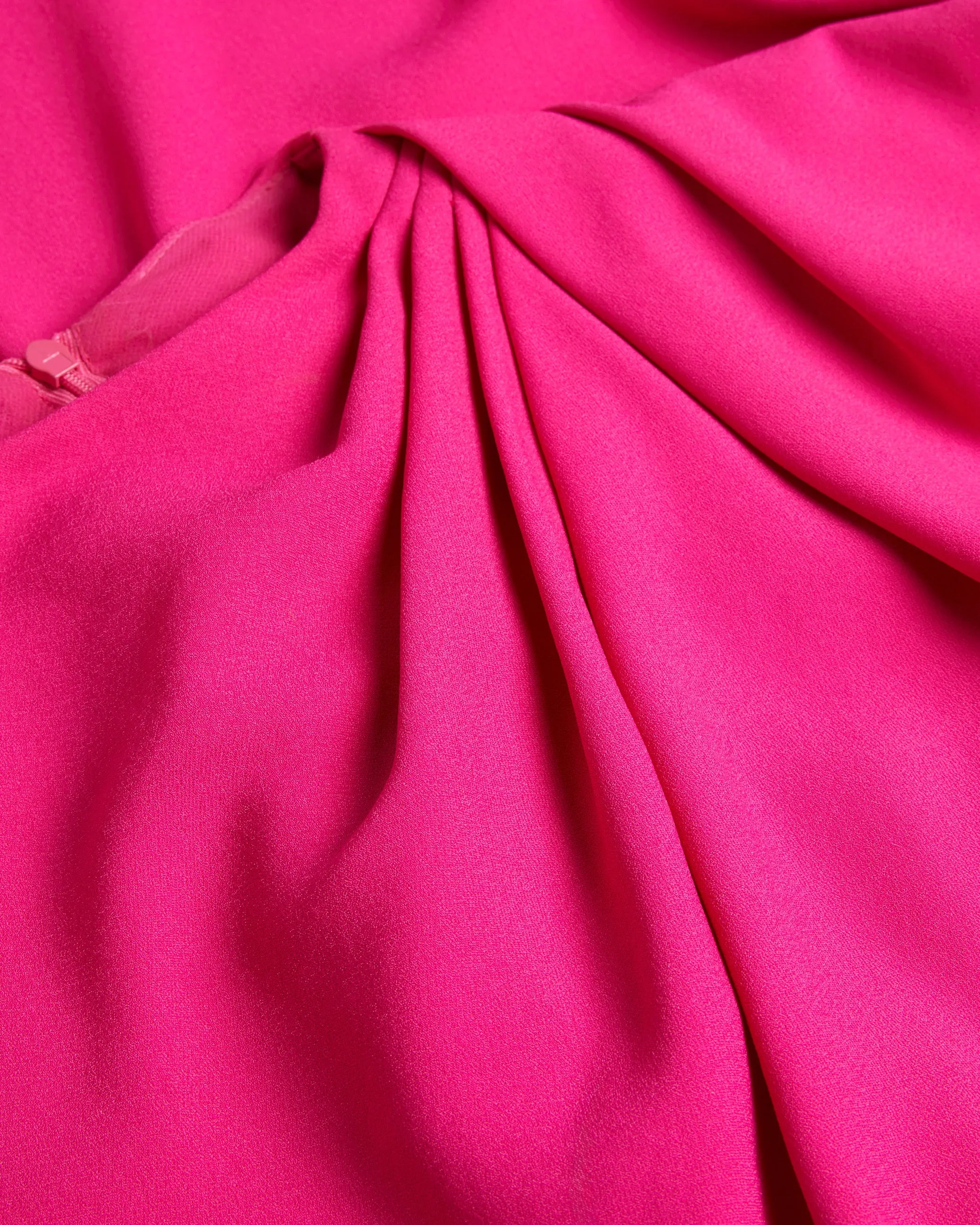 Ereas Drape Detail Slip Maxi Dress Pink