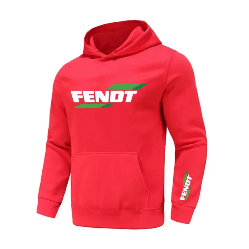 Fashion Hoodie Men Fashion Tractor FENDT Sweatshirt with Print Autumn Winter Streetwear Men Women Casual Pullover Hoody Male