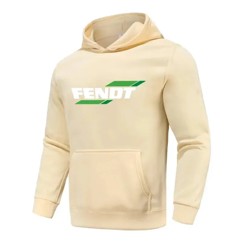 Fashion Hoodie Men Fashion Tractor FENDT Sweatshirt with Print Autumn Winter Streetwear Men Women Casual Pullover Hoody Male