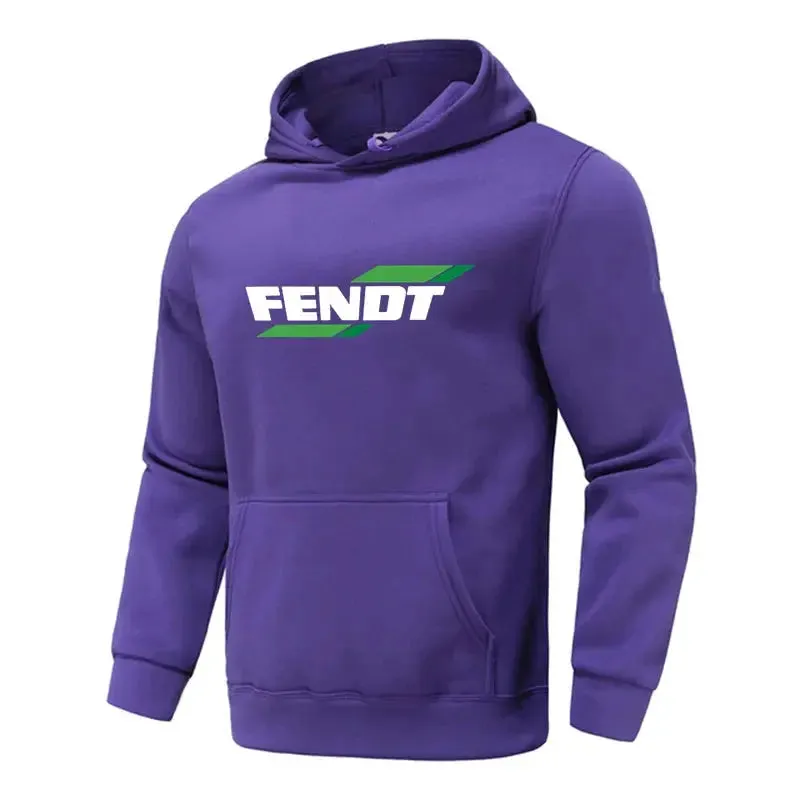 Fashion Hoodie Men Fashion Tractor FENDT Sweatshirt with Print Autumn Winter Streetwear Men Women Casual Pullover Hoody Male