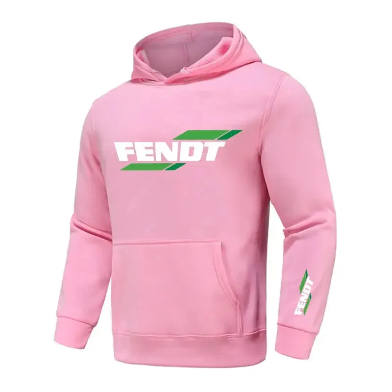 Fashion Hoodie Men Fashion Tractor FENDT Sweatshirt with Print Autumn Winter Streetwear Men Women Casual Pullover Hoody Male