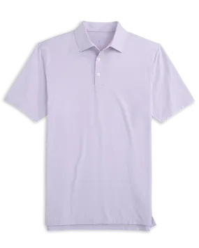 Heather Performance Polo Shirt - Heather Orchid Petal