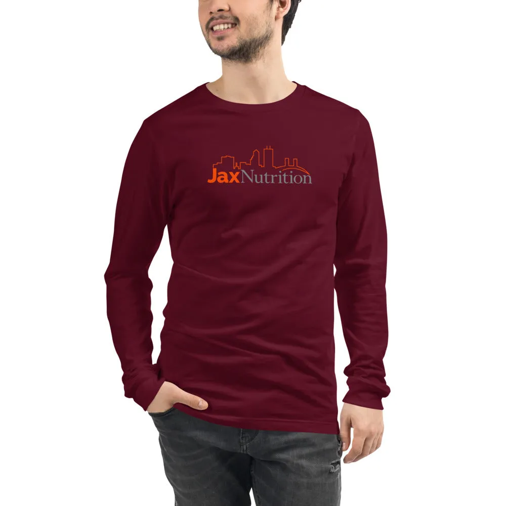 Jax Nutrition Full Color Logo Unisex Long Sleeve Tee | Bella   Canvas 3501