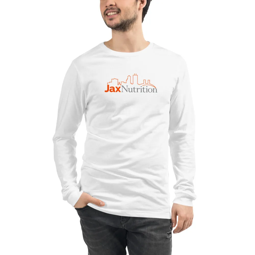 Jax Nutrition Full Color Logo Unisex Long Sleeve Tee | Bella   Canvas 3501