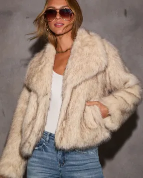 Keep Up With Me Faux Fur Standard Coat