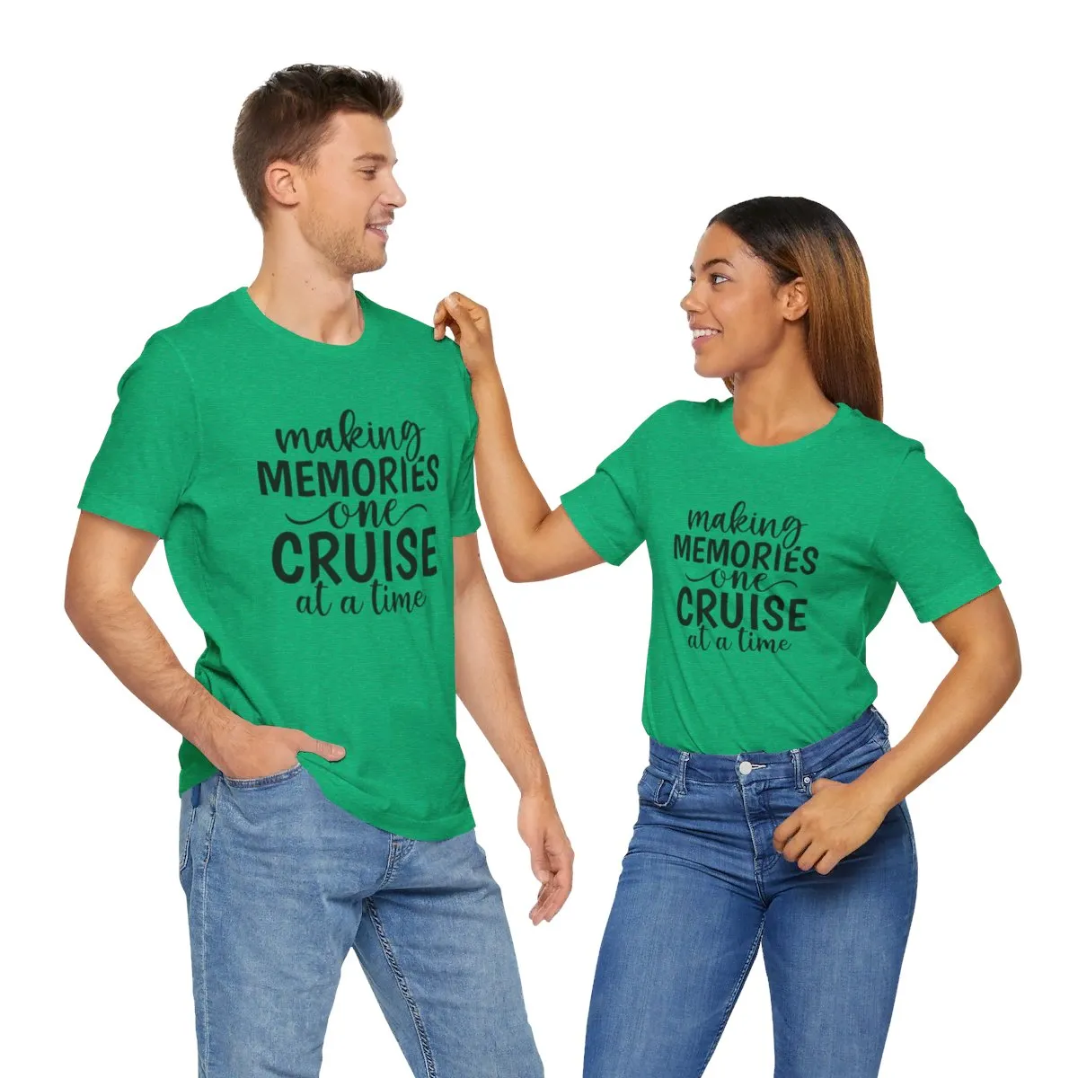 Making Memories One Cruise at a Time Unisex Jersey Short Sleeve Tee/Unisex Heavy Blend™ Hooded Sweatshirt