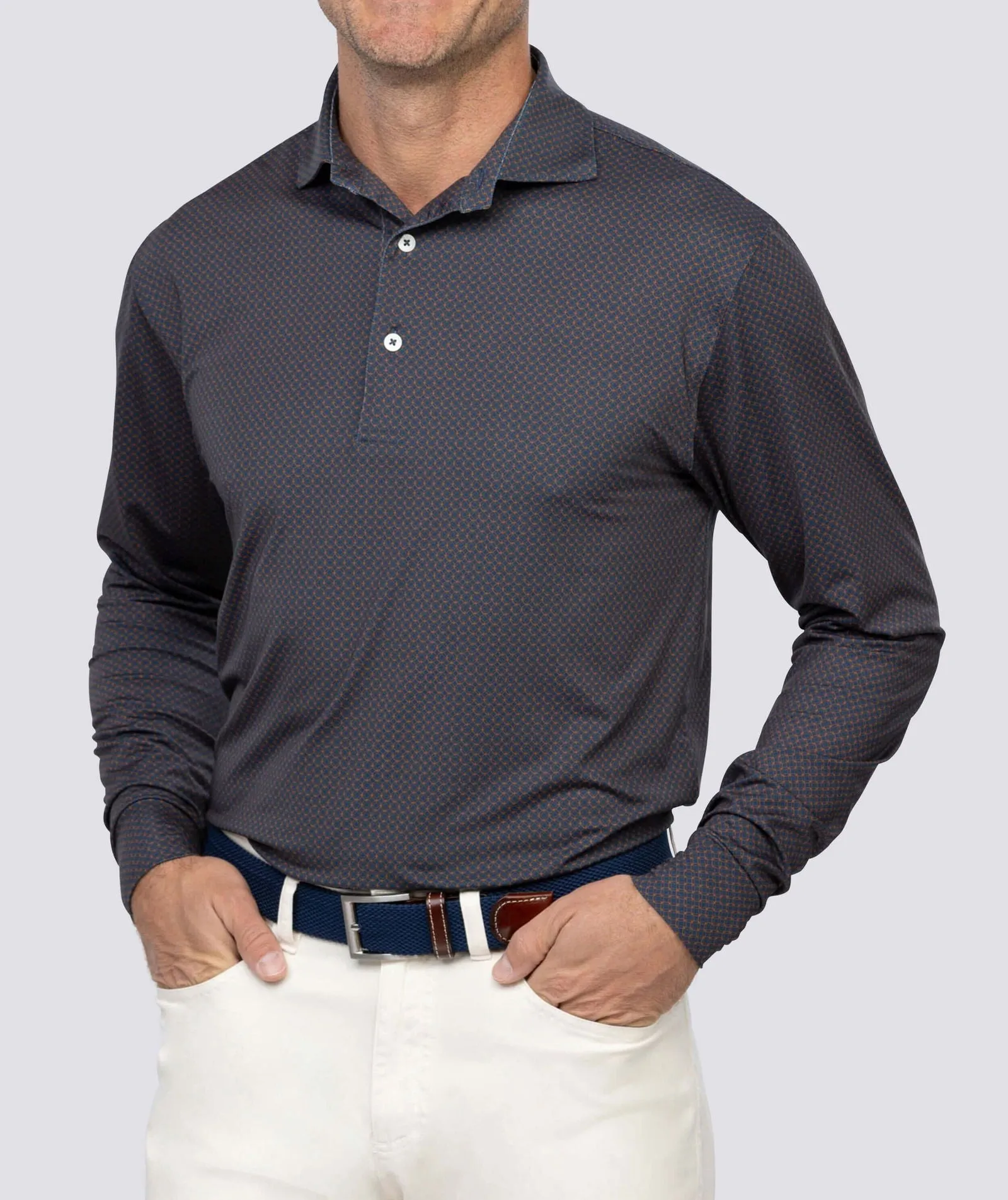 Mason Performance Polo Long Sleeve