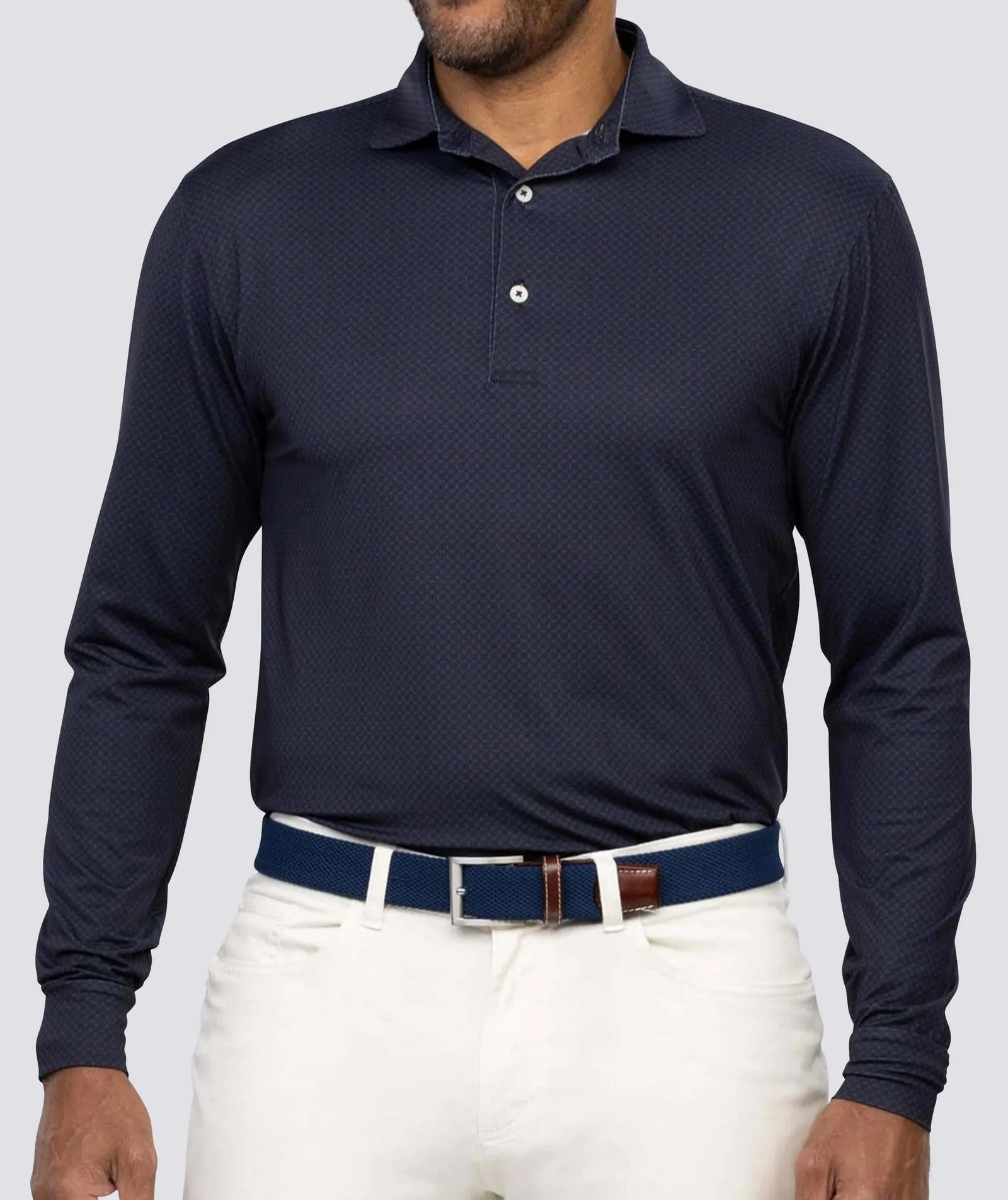 Mason Performance Polo Long Sleeve