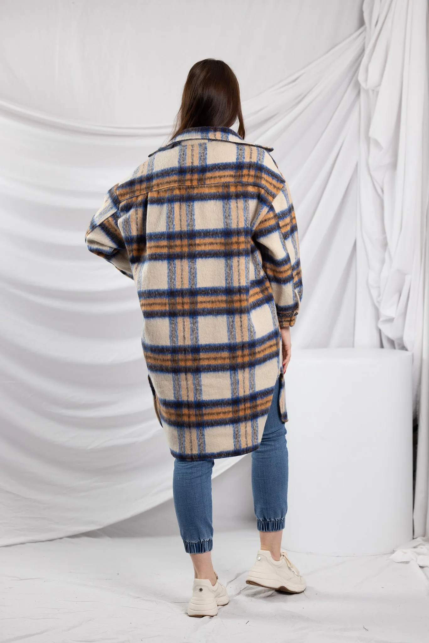 Naoi Shacket Checkered