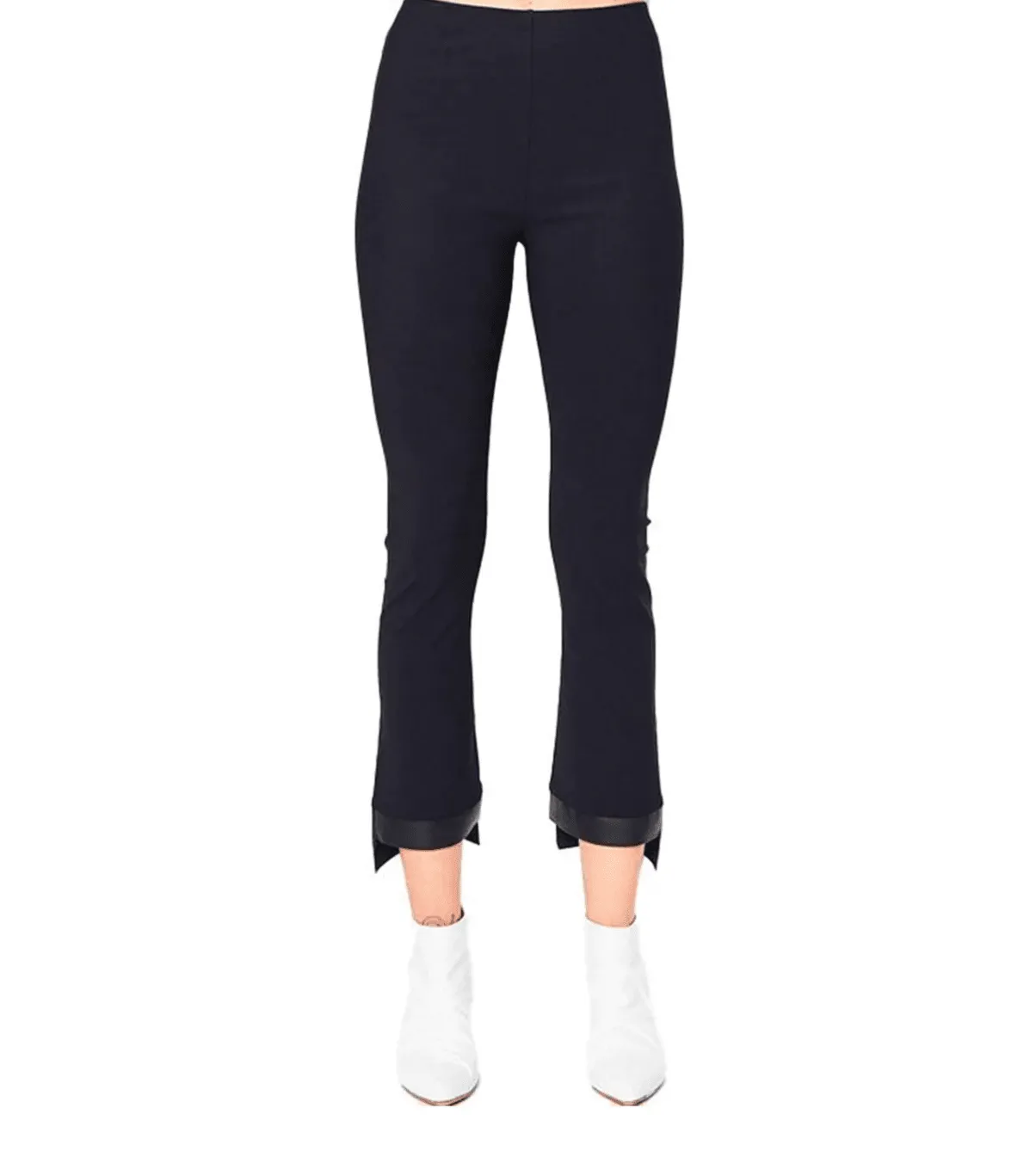 Olga Cropped Flare Tech Stretch Leggings by Elaine Kim