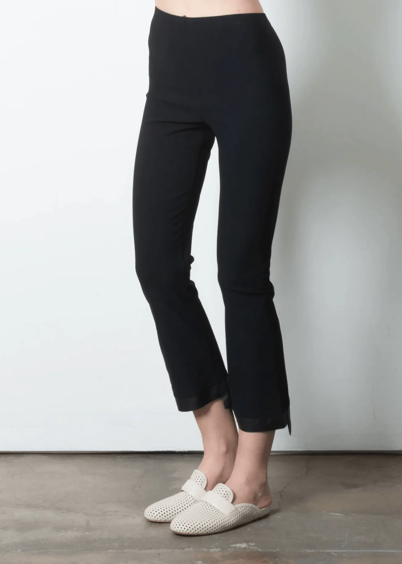 Olga Cropped Flare Tech Stretch Leggings by Elaine Kim