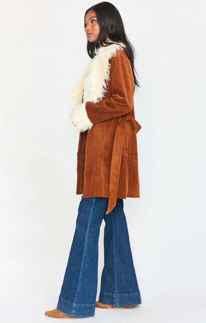 Penny Lane Coat ~ Sienna Corduroy