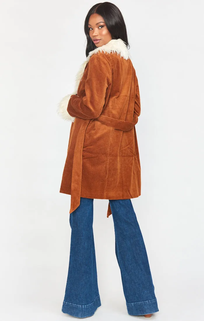 Penny Lane Coat ~ Sienna Corduroy