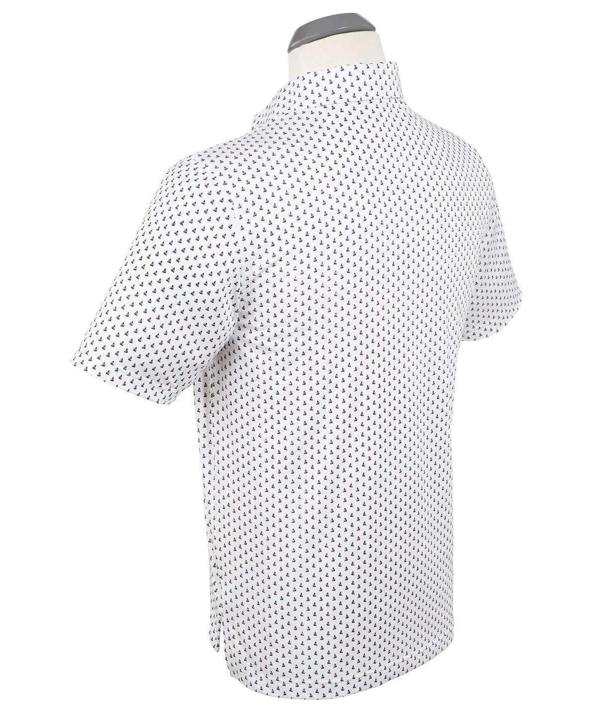 Performance Sail Boat Print Polo