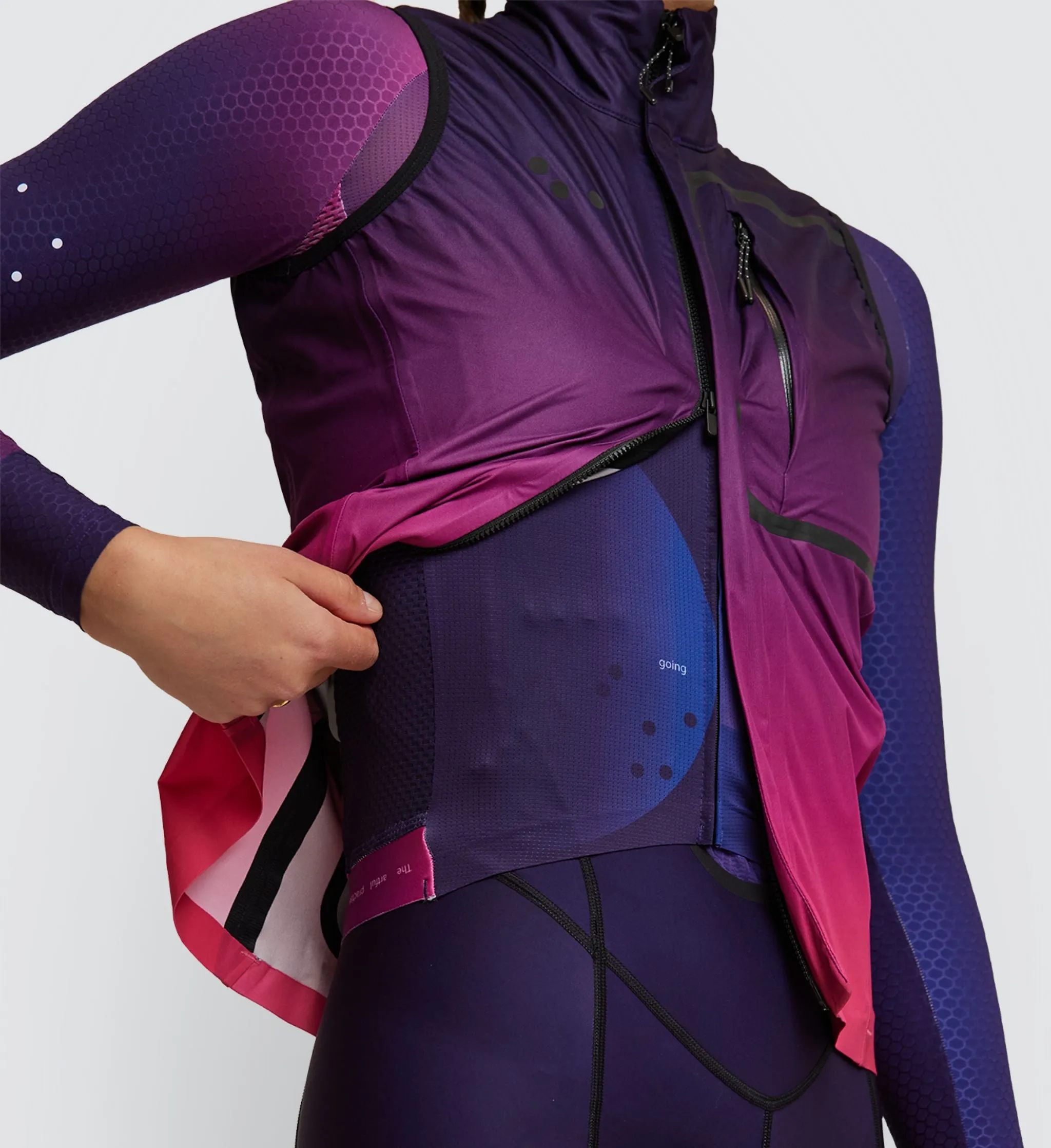 Pro / Women's Deflect Gilet - Flow State Plum