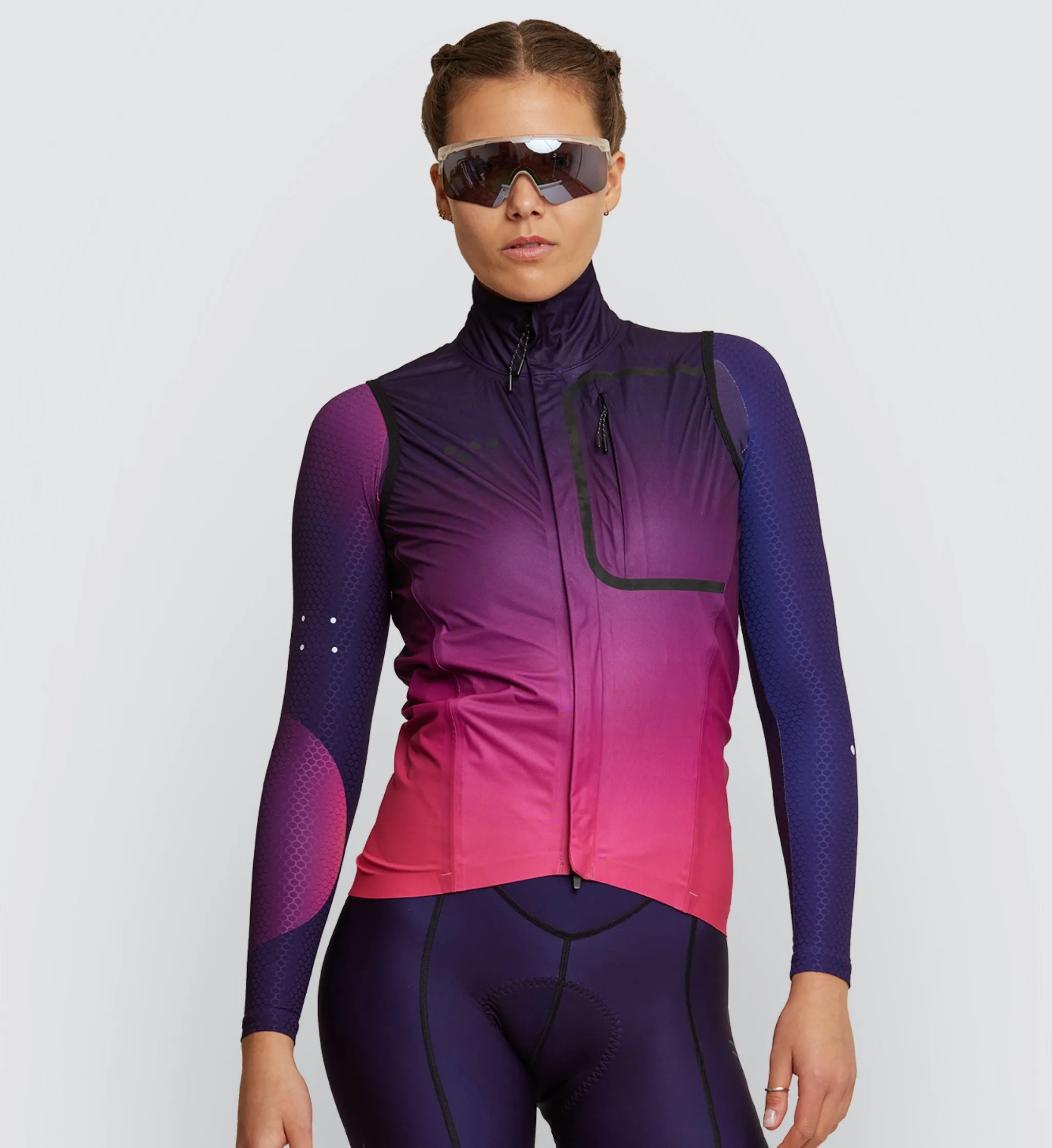 Pro / Women's Deflect Gilet - Flow State Plum