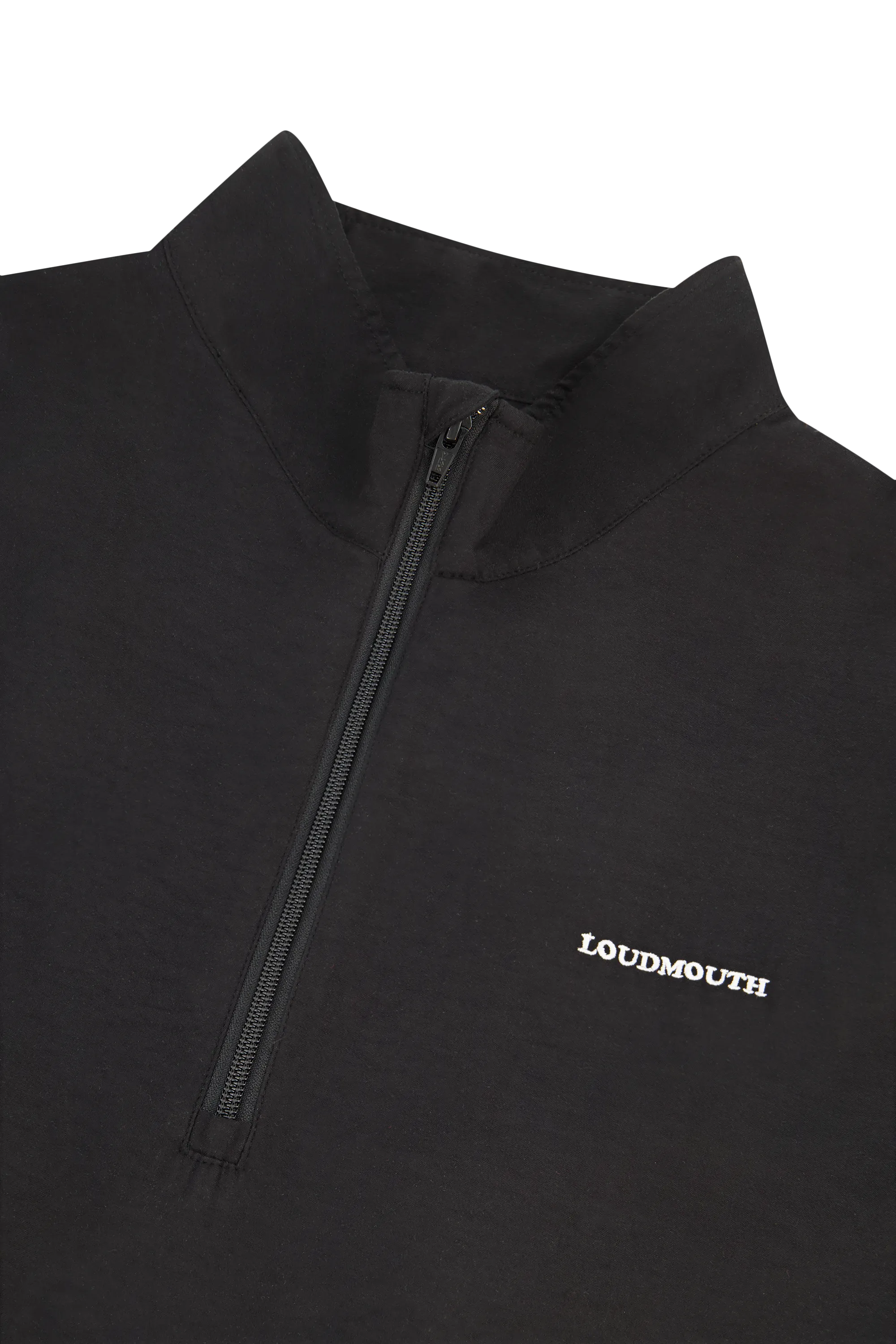 Quarter Zip Pullover - Black