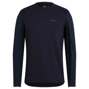 RAPHA Explore Long Sleeve Pullover - DNY Navy