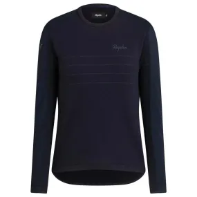 RAPHA WOMEN EXPLORE LONG SLEEVE PULLOVER - Dark Navy