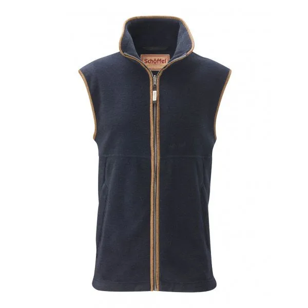 Schoffel Oakham Fleece Gilet - Navy