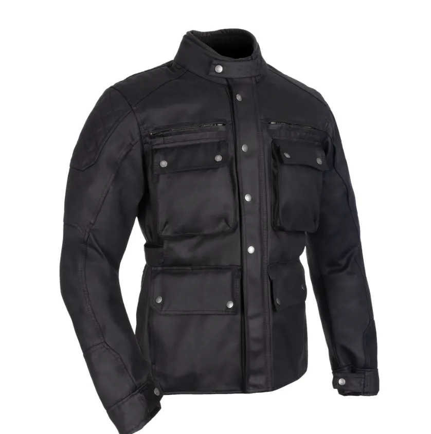 Sterling D2D Mens Pro Wax Black Jacket by Oxford