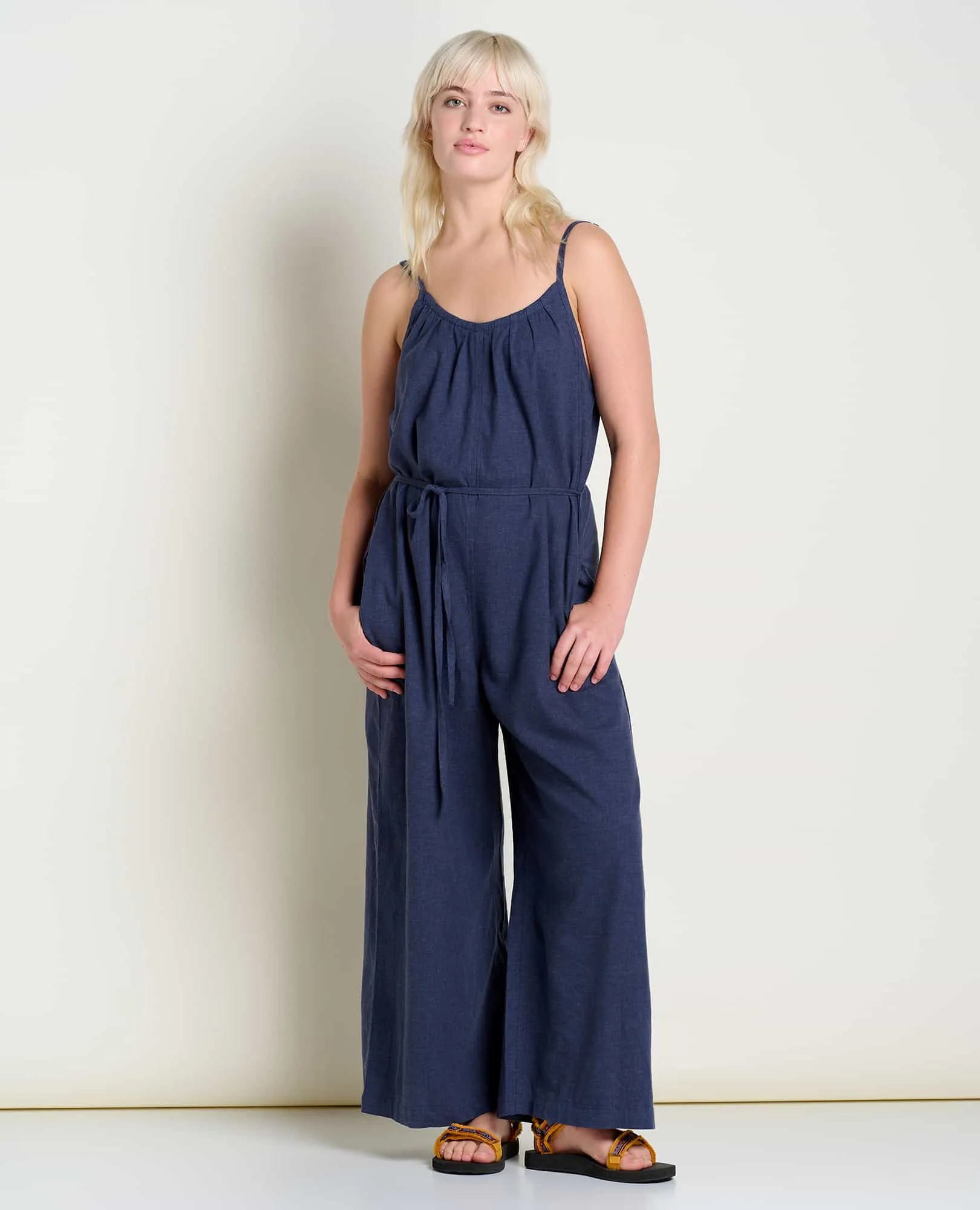 Taj Hemp Strappy Jumpsuit