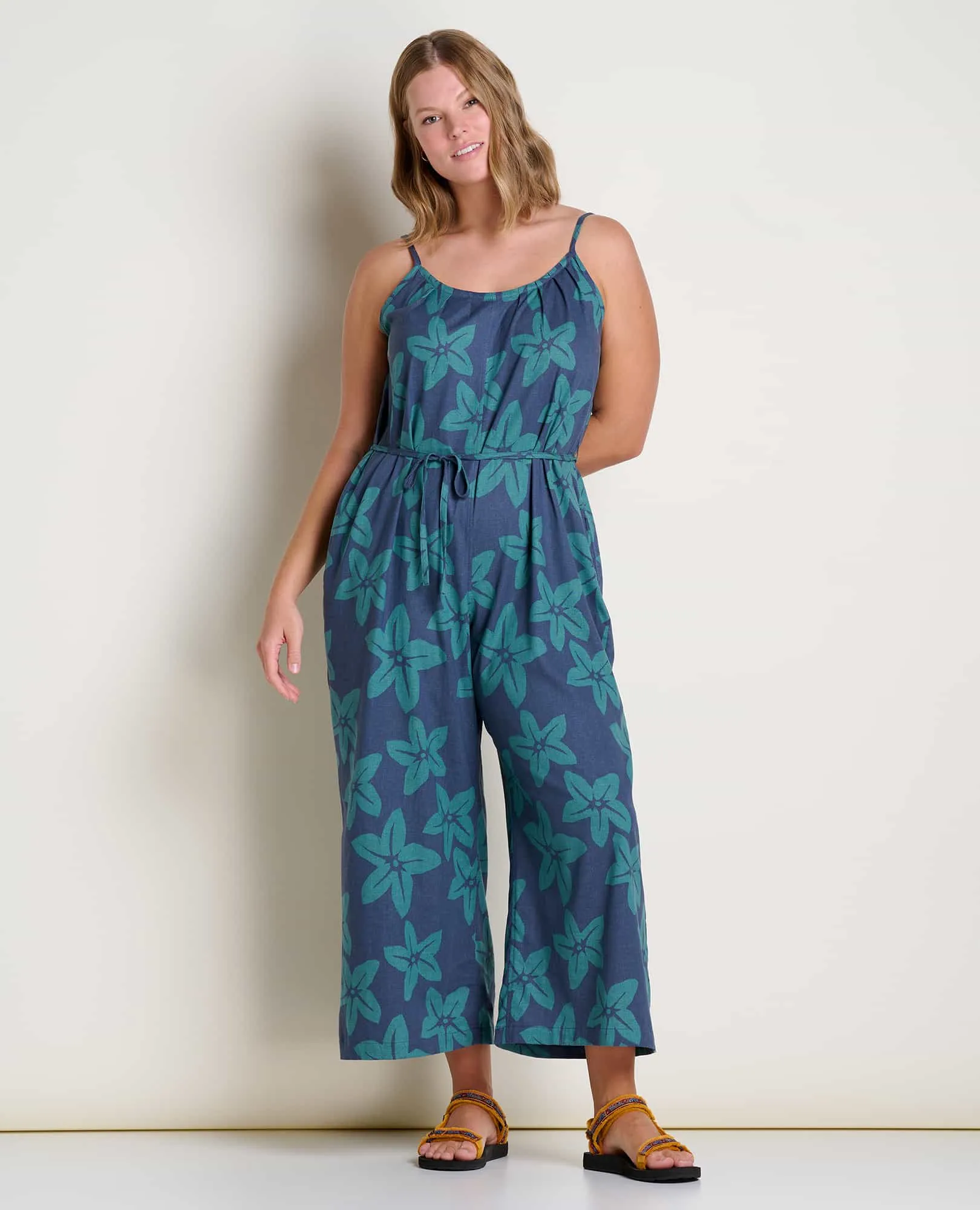 Taj Hemp Strappy Jumpsuit