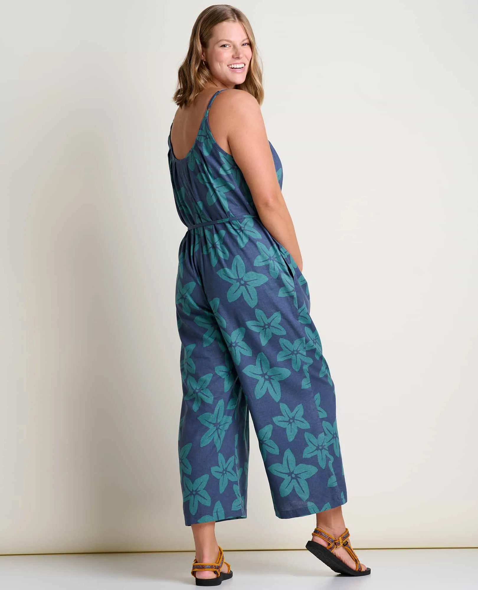 Taj Hemp Strappy Jumpsuit