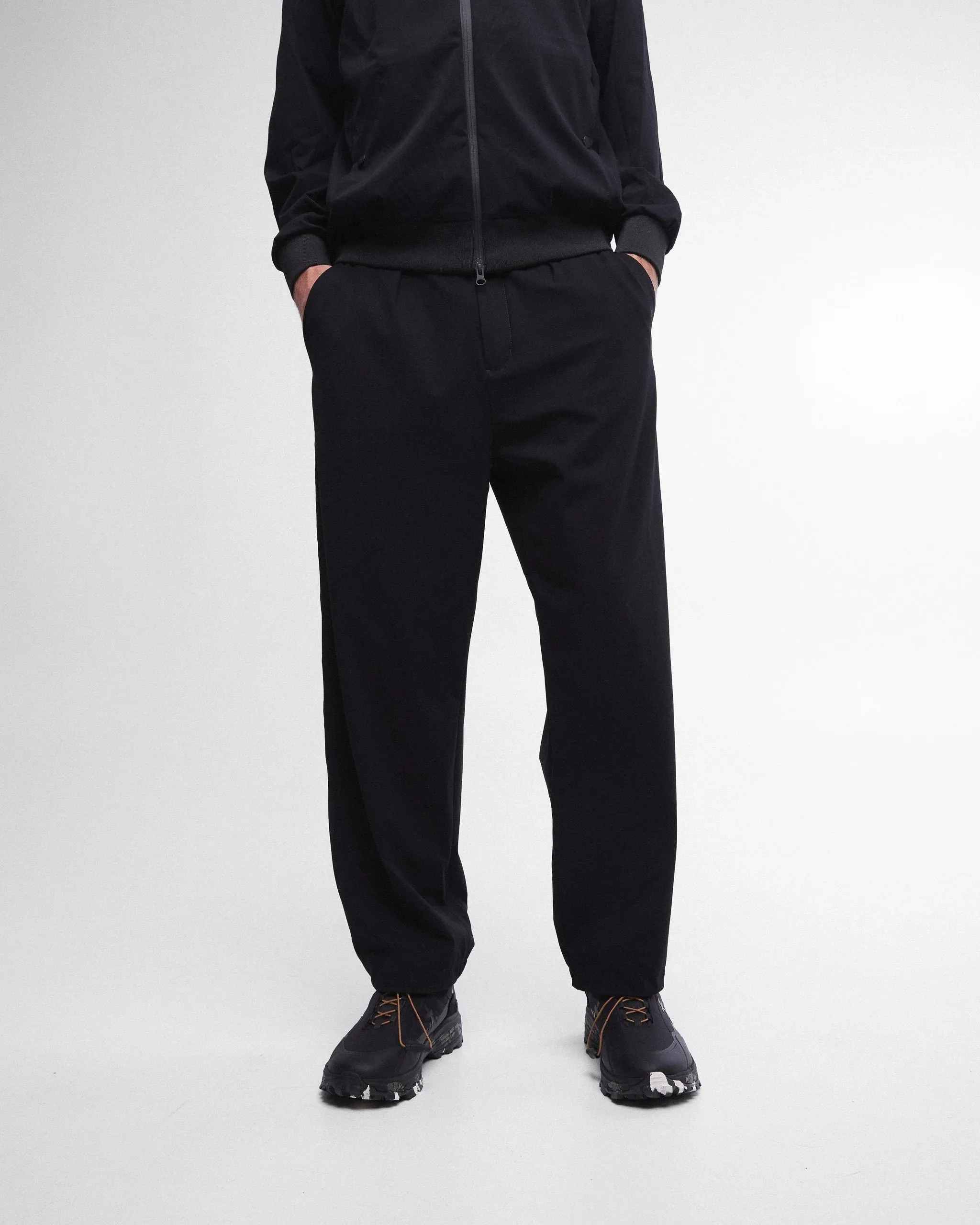 Technical Fabric Trousers Black PR419100