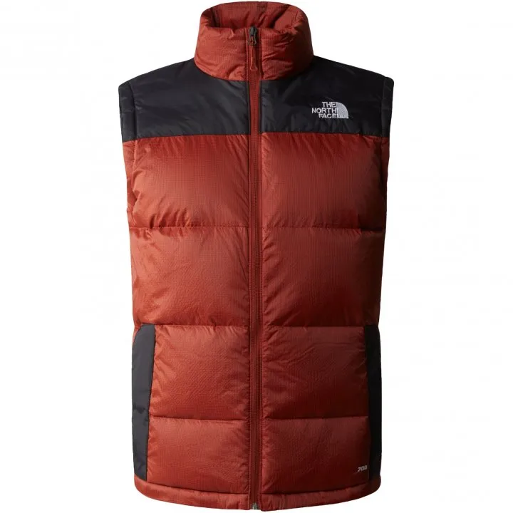 The North Face giacca Gilet in piumino da uomo Diablo NF0A4M9KWEW brandy-nero