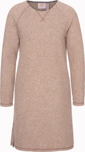 Varg Women&#x27;s Fårö Wool Dress Winter Sand | Buy Varg Women&#x27;s Fårö Wool Dress Winter Sand here | Outnorth