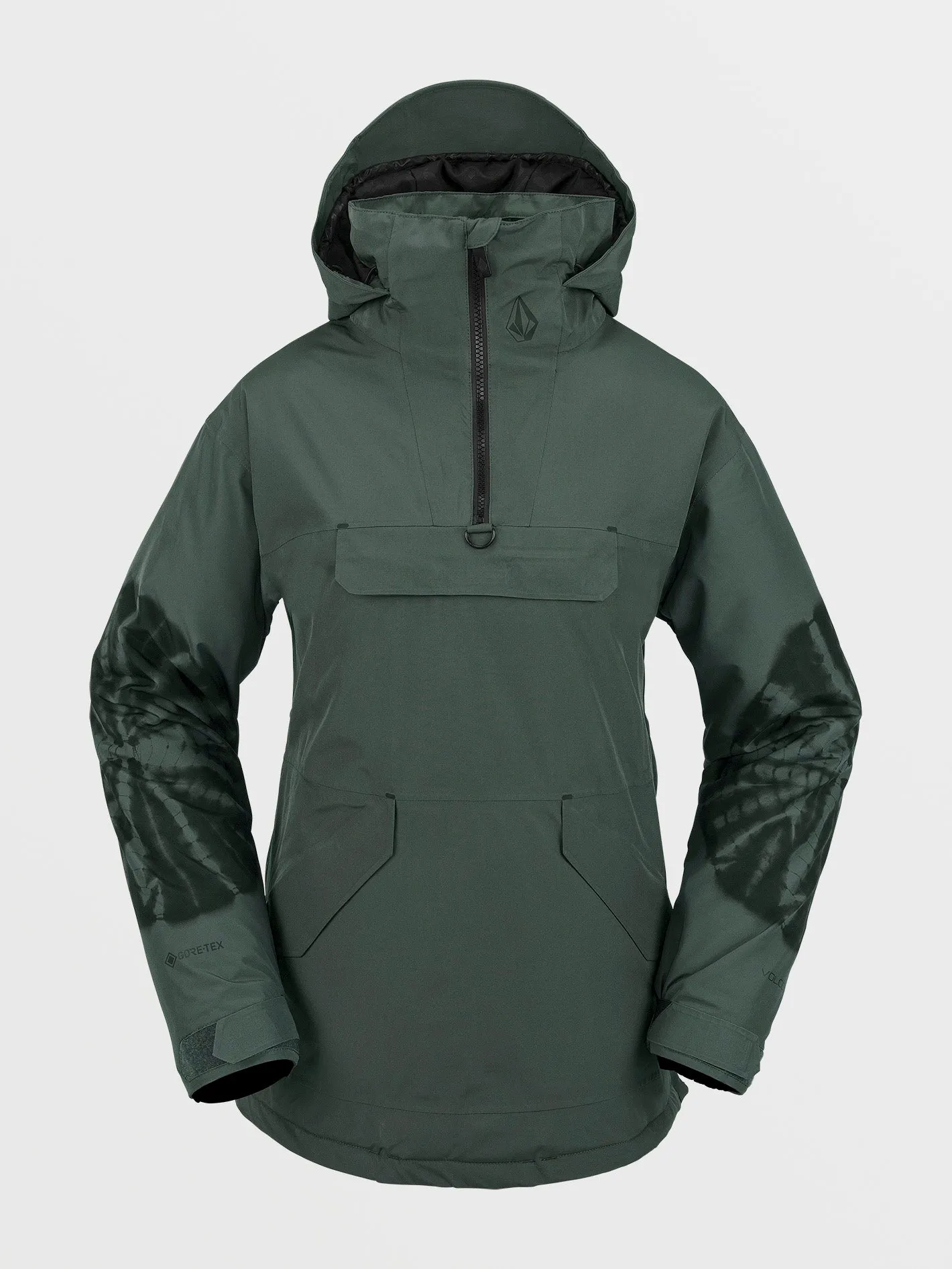 Womens Fern Insulated Gore Pullover - Eucalyptus