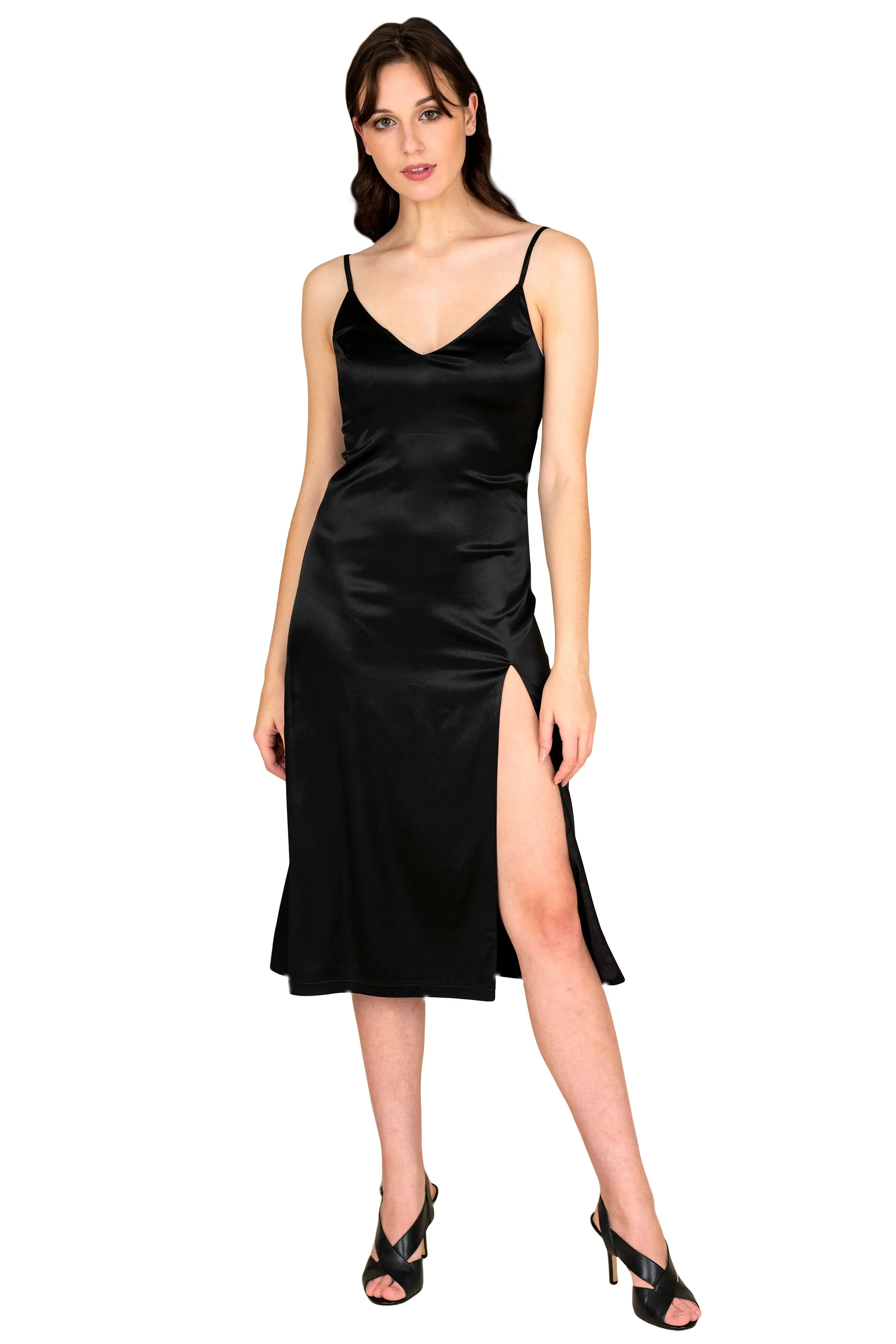 Women's Slit Camisole Dress